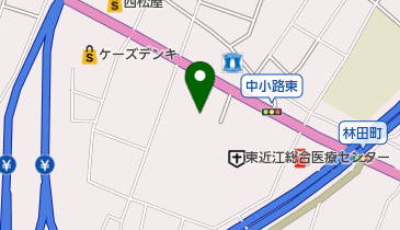 東近江休日急患診療所の地図画像