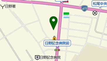 にしうら整骨院の地図画像