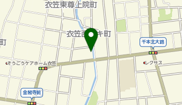 ピザーラ京都北店の地図画像