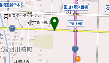 上鳥羽薬局の地図画像