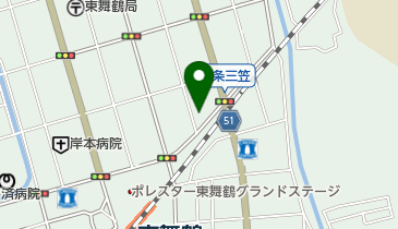 赤れんが鍼灸整骨院の地図画像