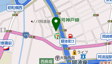 バルビダ阿波座店の地図画像