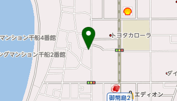 はま鍼灸整骨院の地図画像