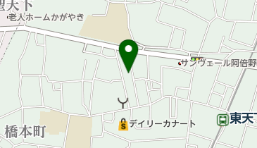 大井モータープールの地図画像