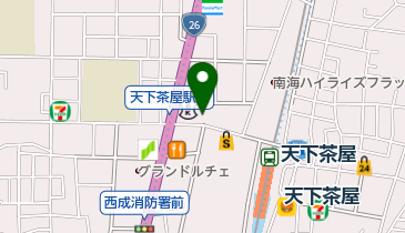 天下茶屋整骨院の地図画像