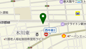鍵の24時間救急車新高の地図画像