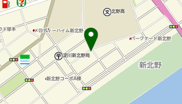 新北野福祉会館の地図画像