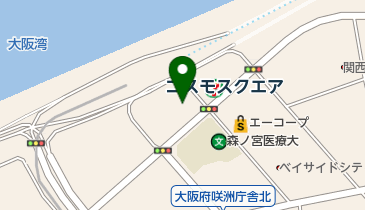 デイサービス笑楽コスモスクエアの地図画像