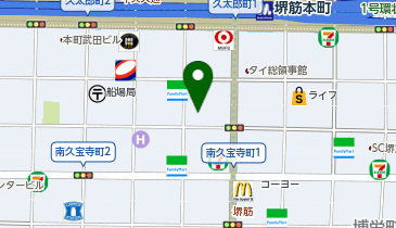 株式会社ジェブ大阪支店の地図画像