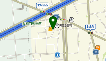 アンツ美原の地図画像