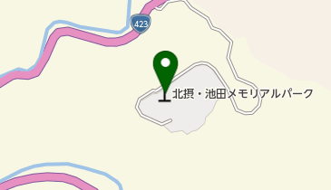 北摂池田ペット霊園の地図画像