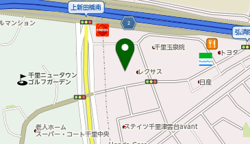 フォルクスワーゲン大阪千里の地図画像