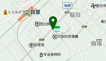 リーブラ・ヘア・スパ貝塚店の地図画像