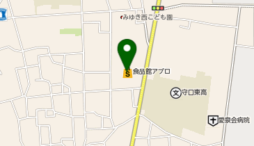 食品館アプロ守口八雲店の地図画像