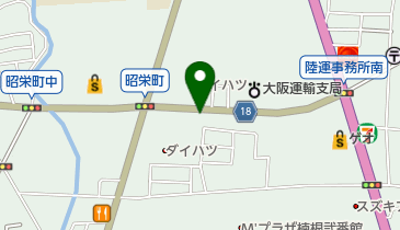 タイヤハウスUAPの地図画像