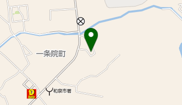 少林寺拳法和泉黒鳥道院の地図画像
