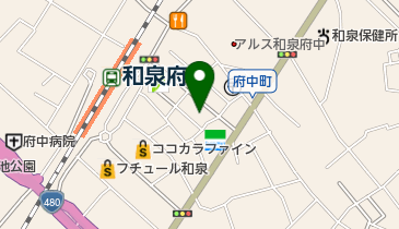 バンビーベビー子供服店の地図画像