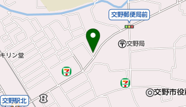 天の川動物病院の地図画像