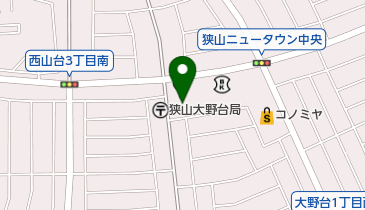 保険代理店ミヤゾノエージェンシー狭山店の地図画像