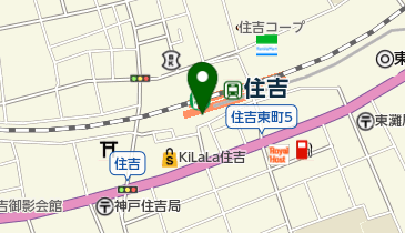 アップ教育企画研伸館 中学生課程JR住吉校の地図画像