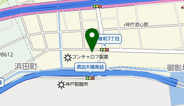 社団法人神戸市手をつなぐ育成会自立訓練所 御影の地図画像