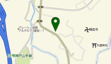 ミクちゃんガイア須磨店の地図画像