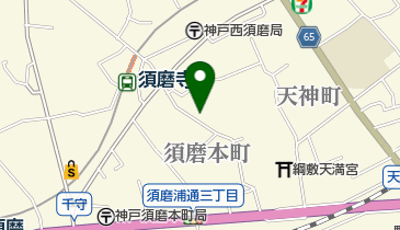 ヘアーサロンタナカの地図画像