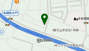 清晨館の地図画像