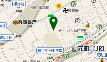 垂水養護学校訪問教育部指導室の地図画像