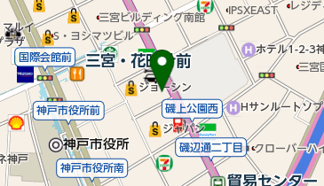 兵庫県信用金庫協会(一般社団法人)の地図画像