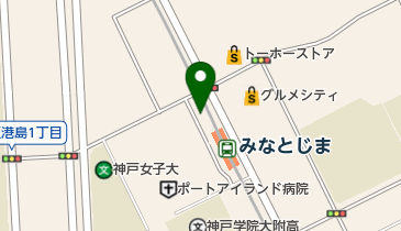 日本調剤みなとじま薬局の地図画像
