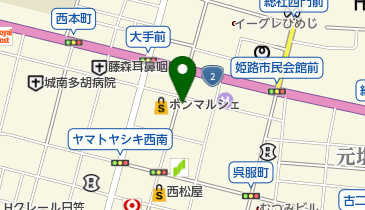 大陸ひろめ庵の地図画像