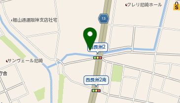 ミクちゃんガイア尼崎店の地図画像