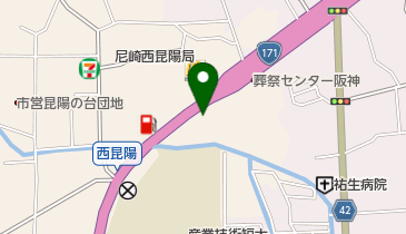 美容室ジェニーの地図画像