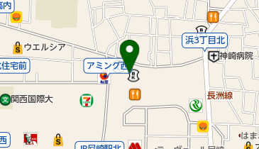エクシア神戸の地図画像