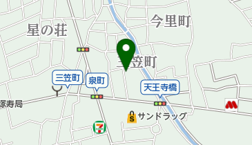 ケアステーションとくさの地図画像