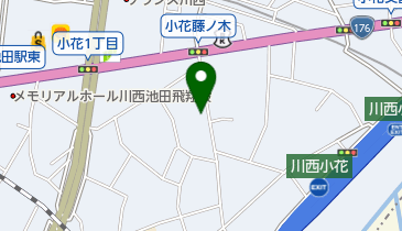 美容室フェイスの地図画像