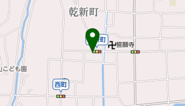 岸田紙店の地図画像
