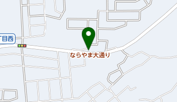 癒し処ゆるり奈良押熊店の地図画像