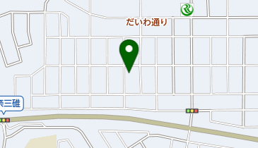 まなびや楽 学園大和町教室の地図画像