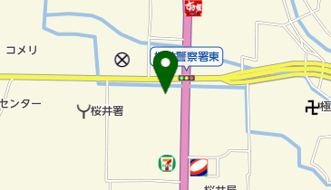 奈良県保健研究センターの地図画像