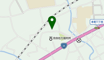 五條市あすなろ福祉会あすなろ園の地図画像