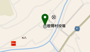 曽爾村役場 総務課・議会事務局・出納室の地図画像