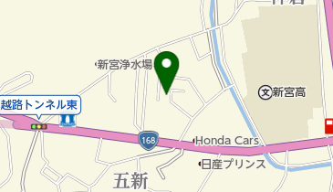 有限会社三山造園の地図画像