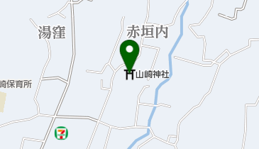 山崎神社の地図画像