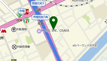 食品館アプロ南市岡店の地図画像