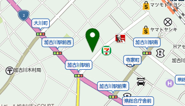 職業訓練のアップ加古川校の地図画像
