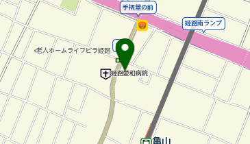 マザーズ・ニューヨークニューヨーク姫路南店の地図画像