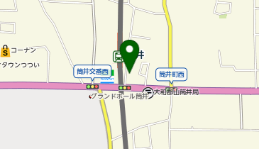ヘアーサロンおとこや・筒井店の地図画像