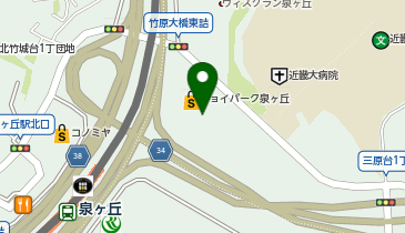 プラスワン泉ヶ丘店の地図画像